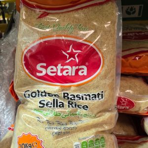 10kg Golden Basmati Sella Rice - Setara