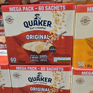 Carton of Quaker Oats