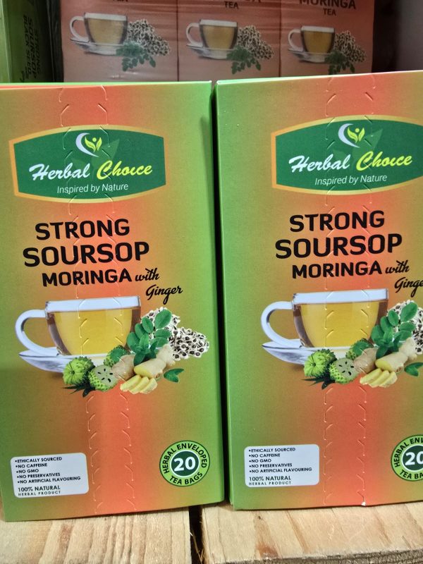 Herbal Choice - Strong Soursop Moringa with ginger